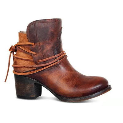 Paz™ Botas Western de Cuero