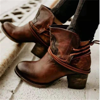 Paz™ Botas Western de Cuero