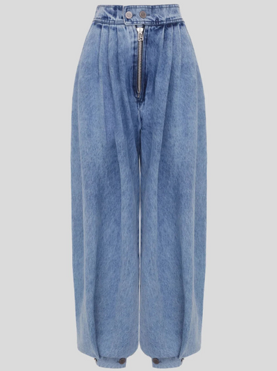 Una™ Jeans Globo Tiro Alto