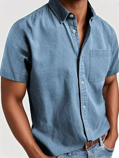 Bram™ Camisa Verano Hombre Manga Corta