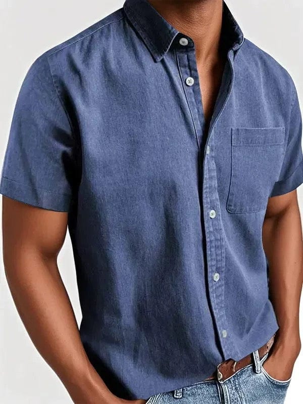 Bram™ Camisa Verano Hombre Manga Corta
