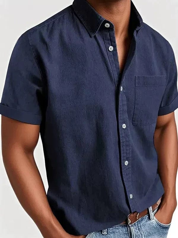 Bram™ Camisa Verano Hombre Manga Corta