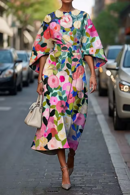 Vestido Floral Elegante Esperanza™