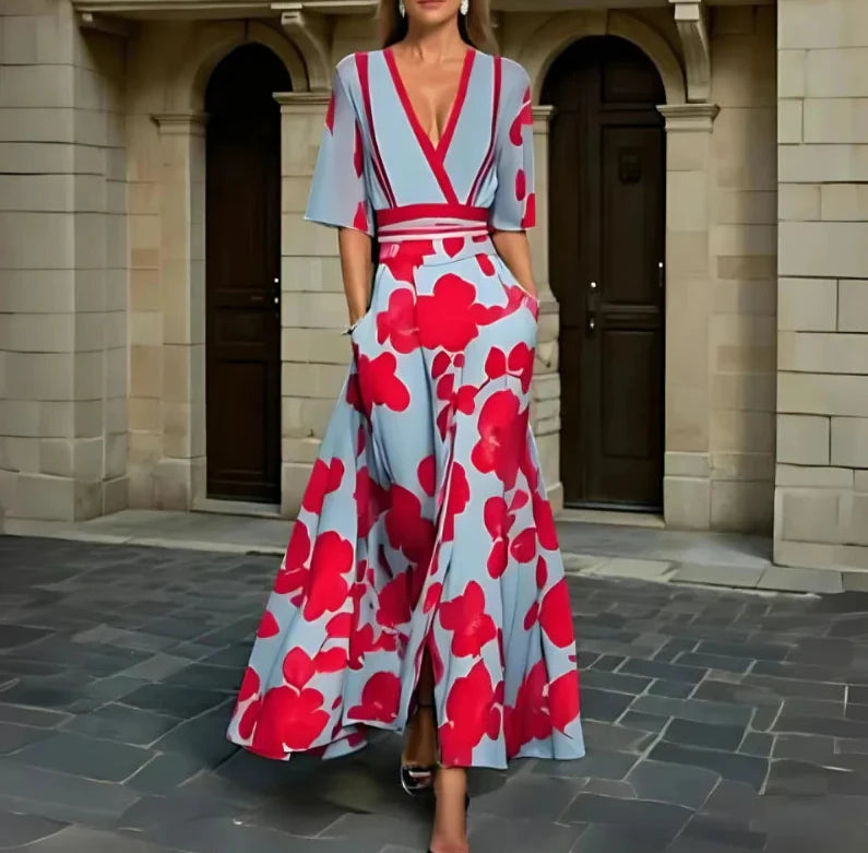 Lianne™ Vestido Cruzado Floral