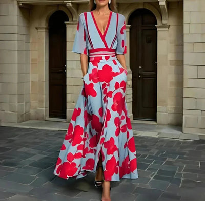 Lianne™ Vestido Cruzado Floral