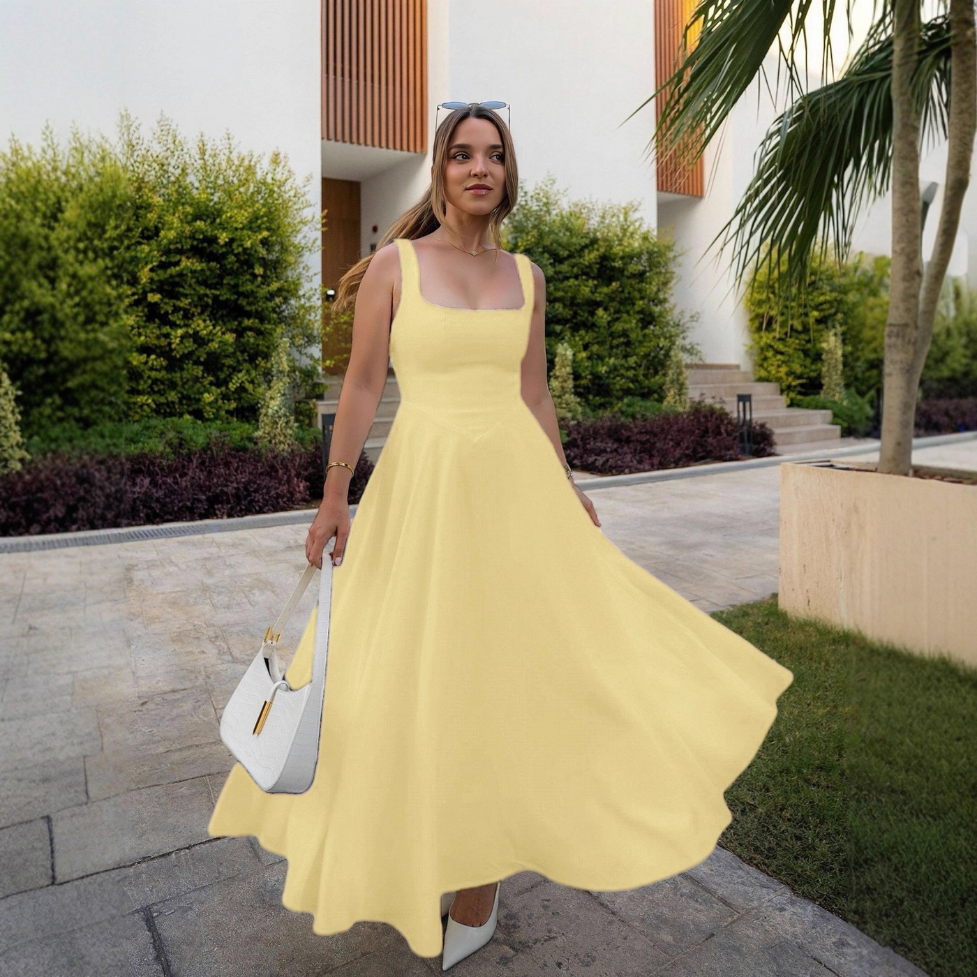 Vestido Midi Encanto Celeste™