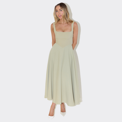 Vestido Midi Encanto Celeste™