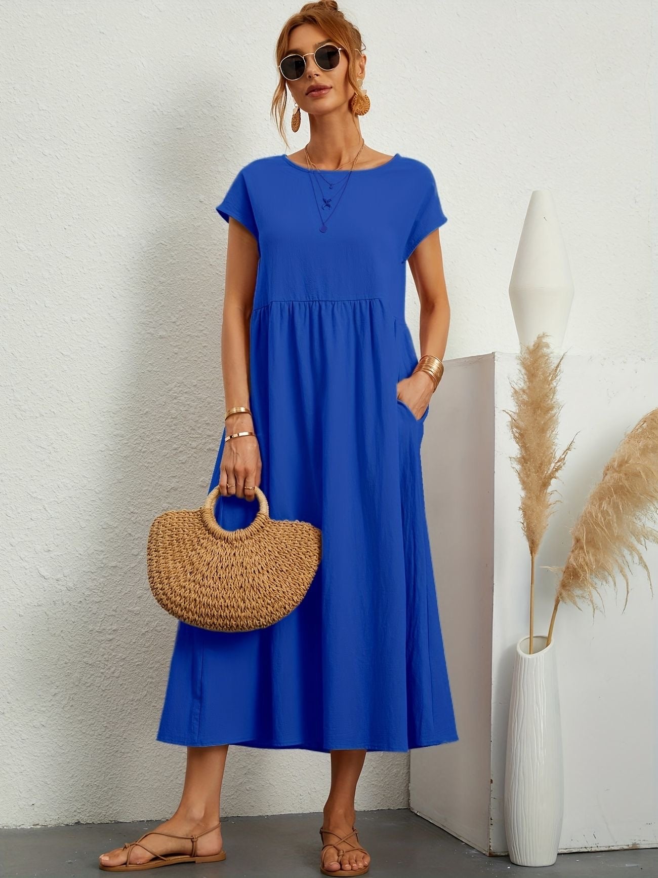 Vestido Casual Midi Clara™