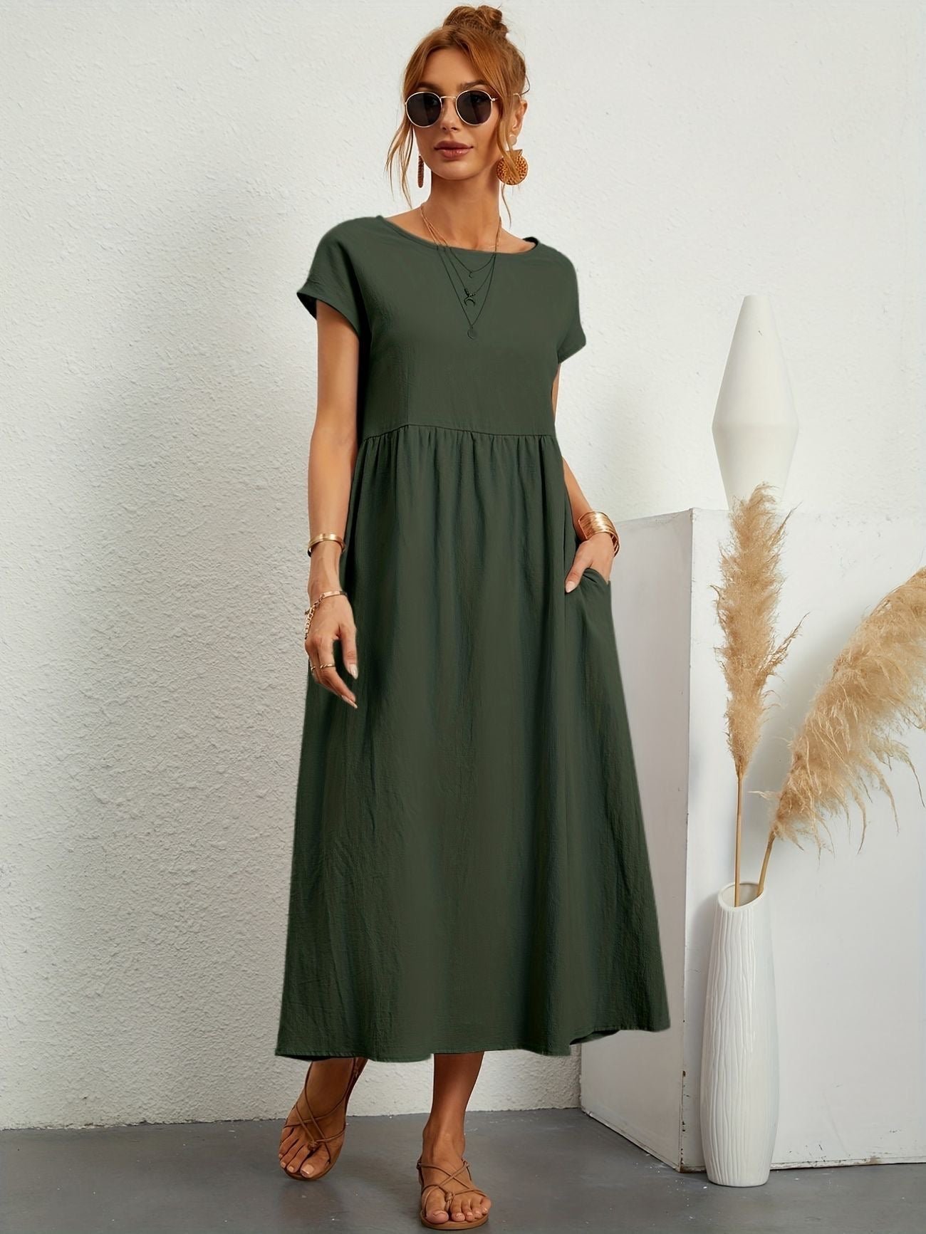 Vestido Casual Midi Clara™
