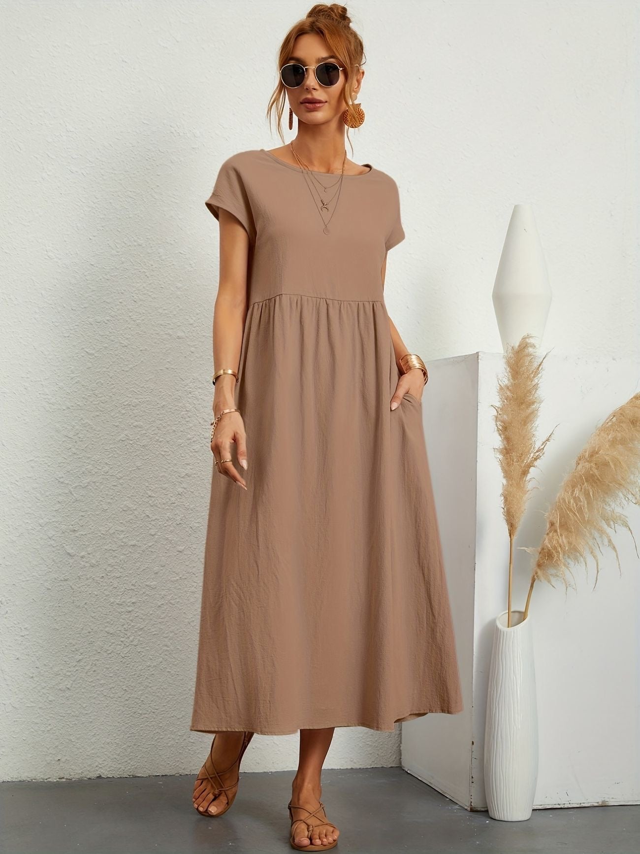 Vestido Casual Midi Clara™