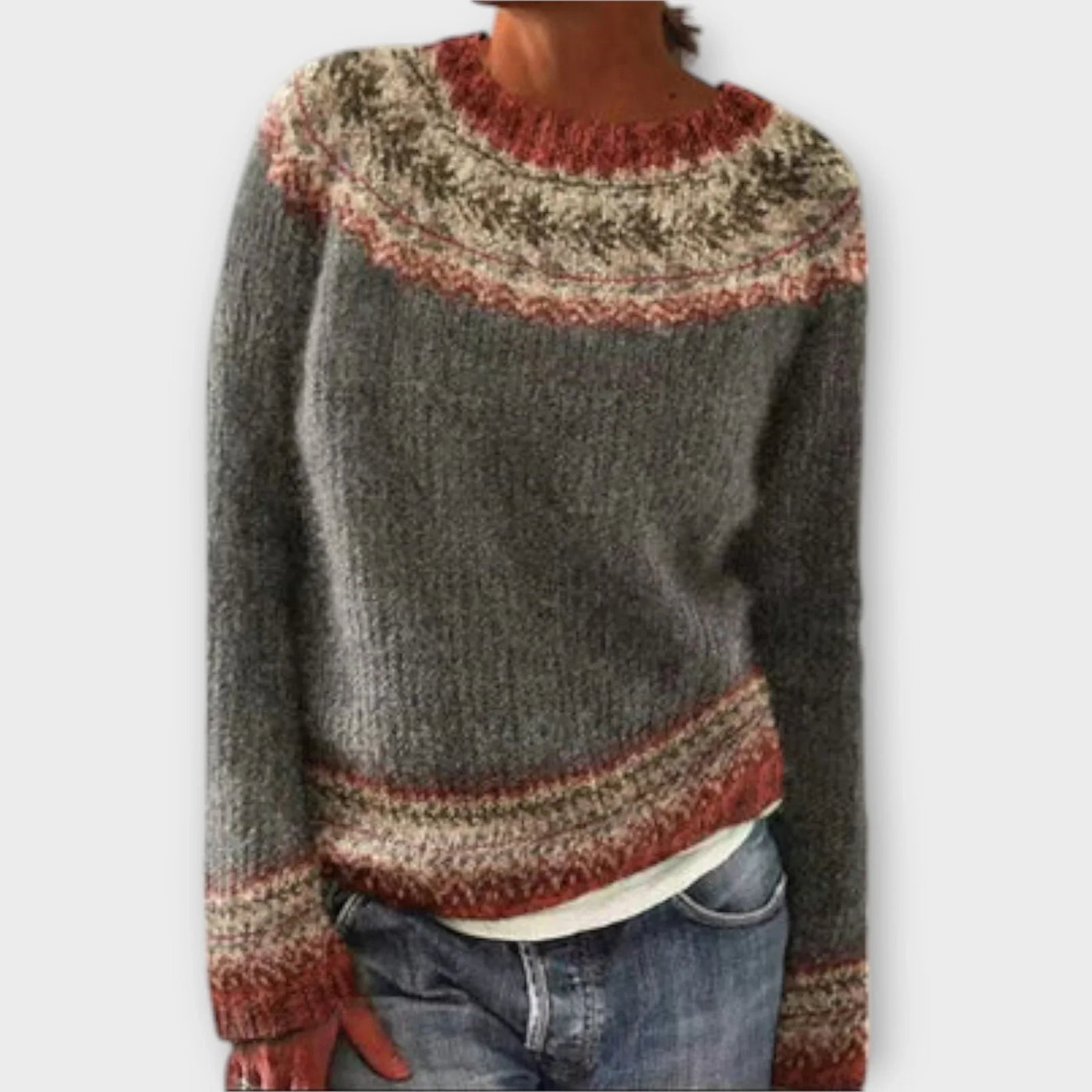 Millaray™ Suéter Tejido Vintage