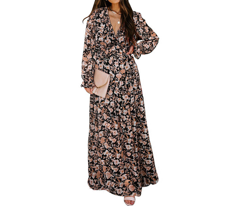 Vestido Floral Largo Antonia™