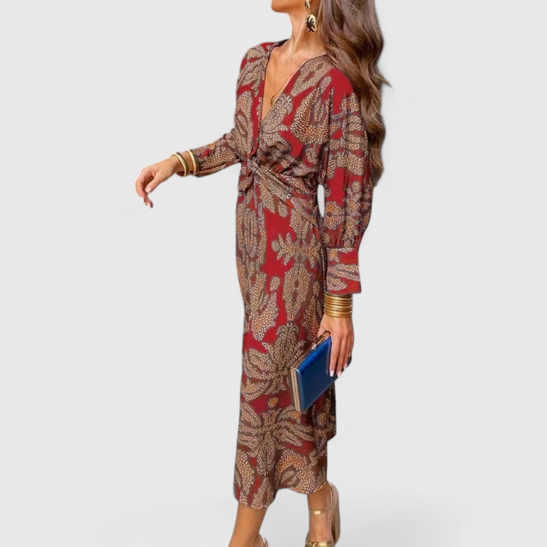 Vestido Midi Cruzado Demetria™