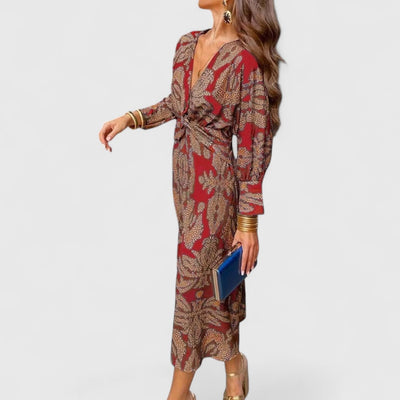 Vestido Midi Cruzado Demetria™
