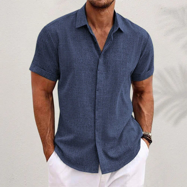 Álvaro™ Camisa Hombre Look Lino