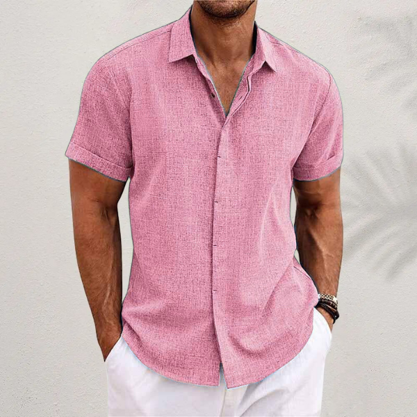 Álvaro™ Camisa Hombre Look Lino