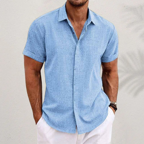 Álvaro™ Camisa Hombre Look Lino
