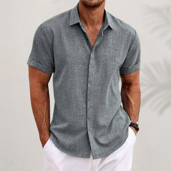 Álvaro™ Camisa Hombre Look Lino
