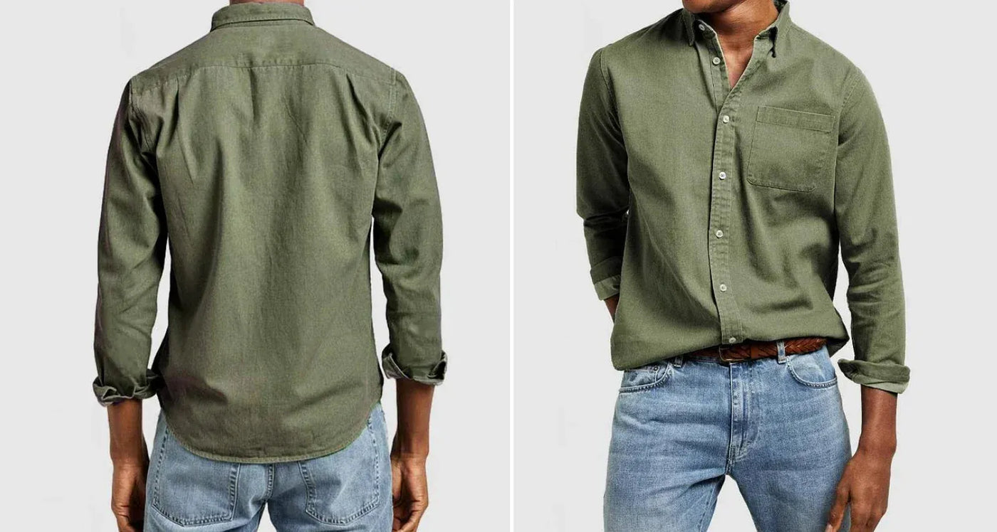 Andrés™ Camisa Casual Hombre