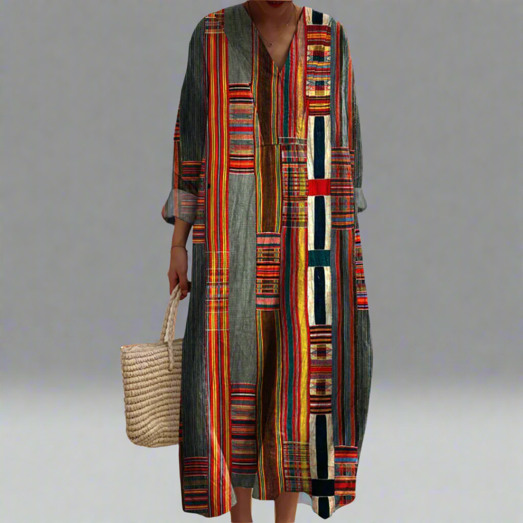 Francisca™ Vestido Geométrico