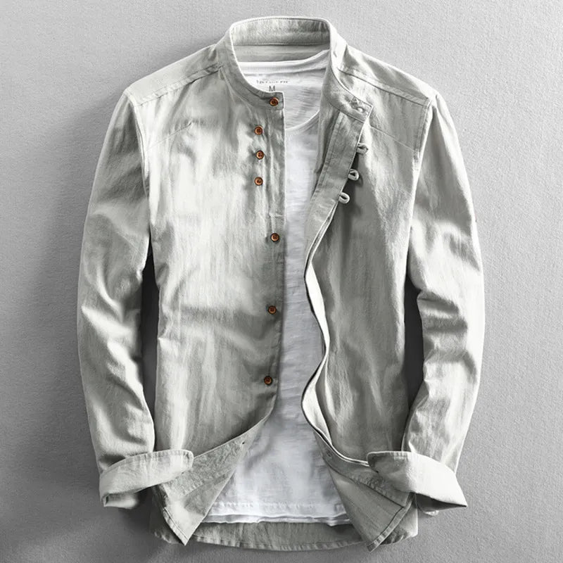 Iván™ Camisa Hombre Estilo Katana