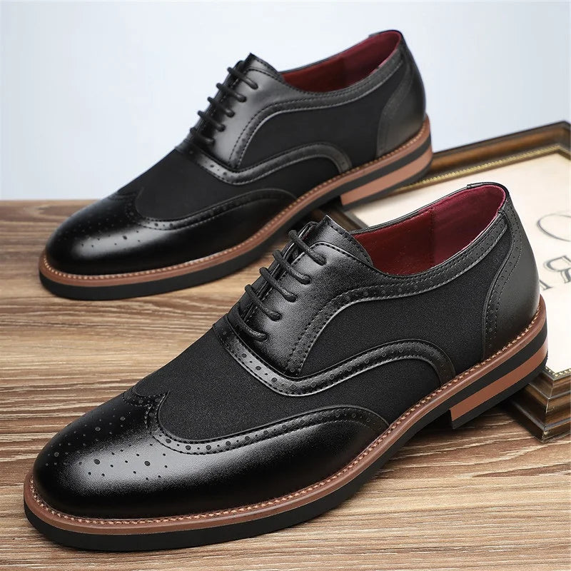 Daan™ Zapatos Brogue Dos Tonos