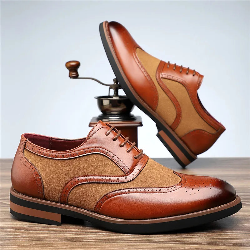 Daan™ Zapatos Brogue Dos Tonos