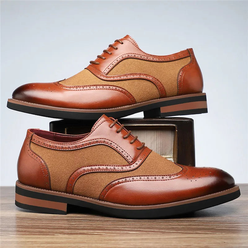 Daan™ Zapatos Brogue Dos Tonos