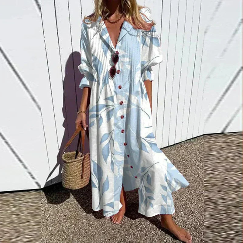 Maite™ Vestido Maxi Floral