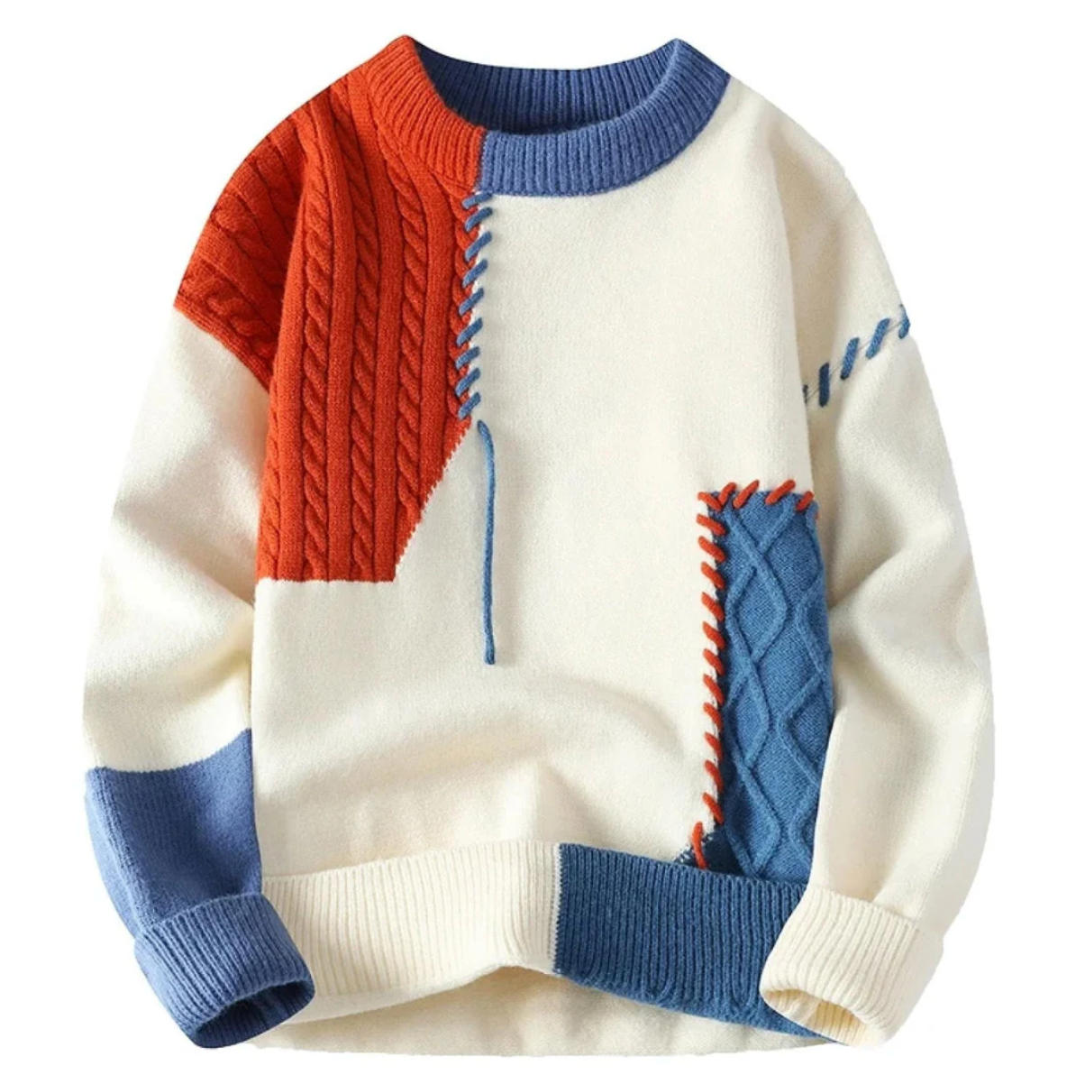 Macarena™ Suéter Patchwork
