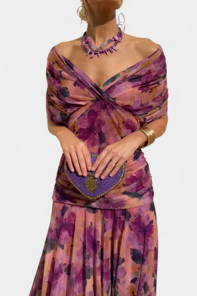 Macarena™ Vestido Floral Largo