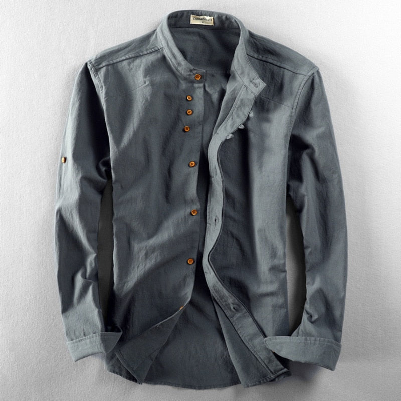 Iván™ Camisa Hombre Estilo Katana