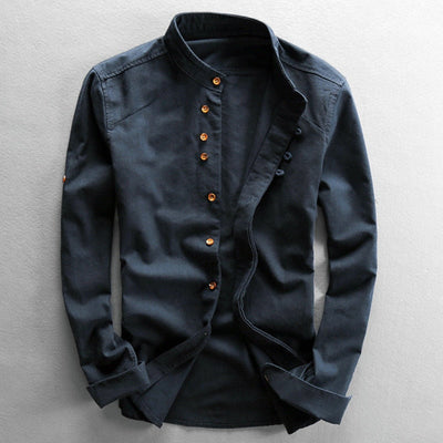 Iván™ Camisa Hombre Estilo Katana