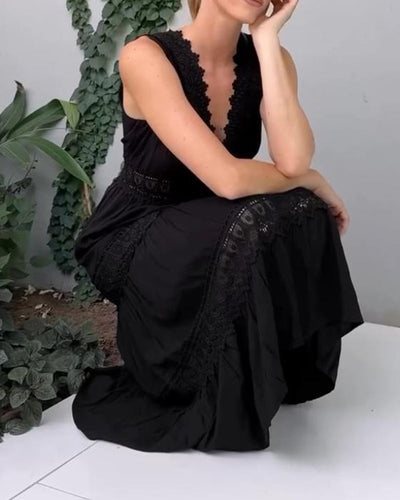 Constanza™ Vestido Encaje V