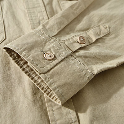 Hernán™ Camisa de Algodón