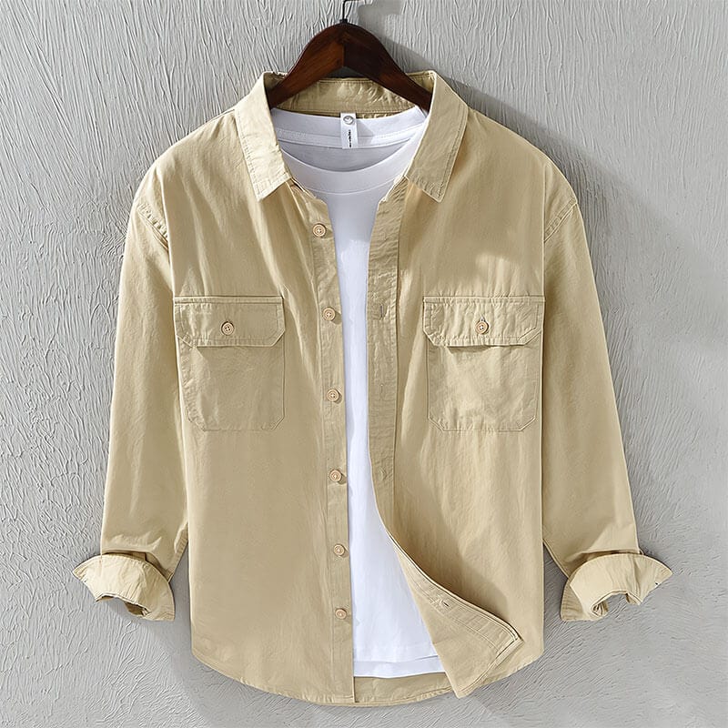 Hernán™ Camisa de Algodón
