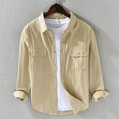 Hernán™ Camisa de Algodón