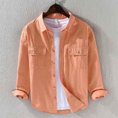 Hernán™ Camisa de Algodón