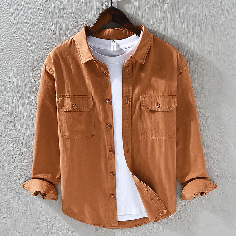 Hernán™ Camisa de Algodón