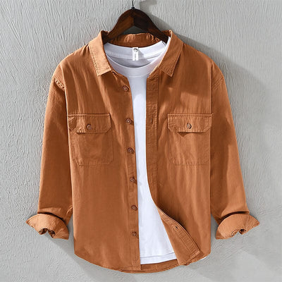 Hernán™ Camisa de Algodón