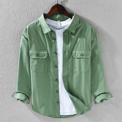 Hernán™ Camisa de Algodón