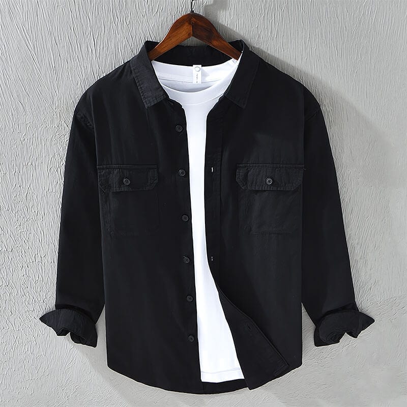 Hernán™ Camisa de Algodón