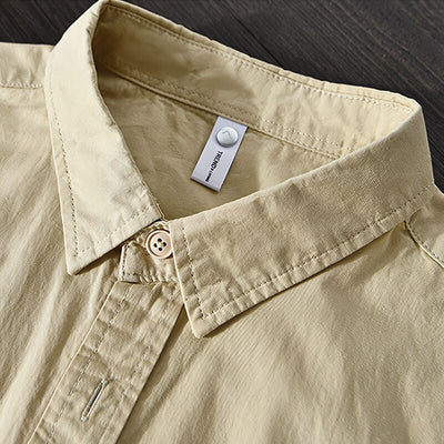 Hernán™ Camisa de Algodón