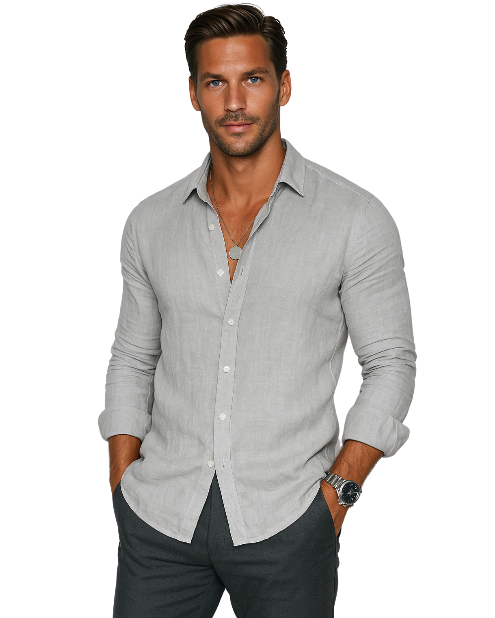 Andrés™ Camisa Hombre Verano