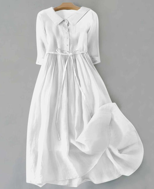 Amalia™ Vestido Lazo a la Cintura