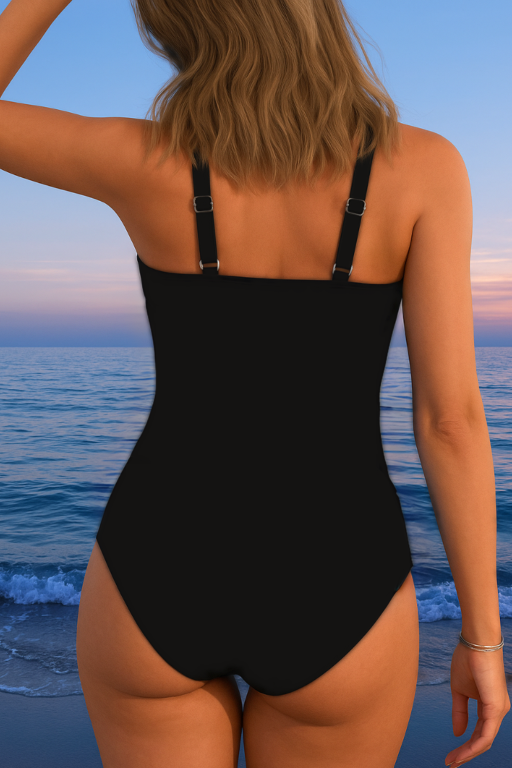 Traje de Baño Cruzado Estampado Valeria™