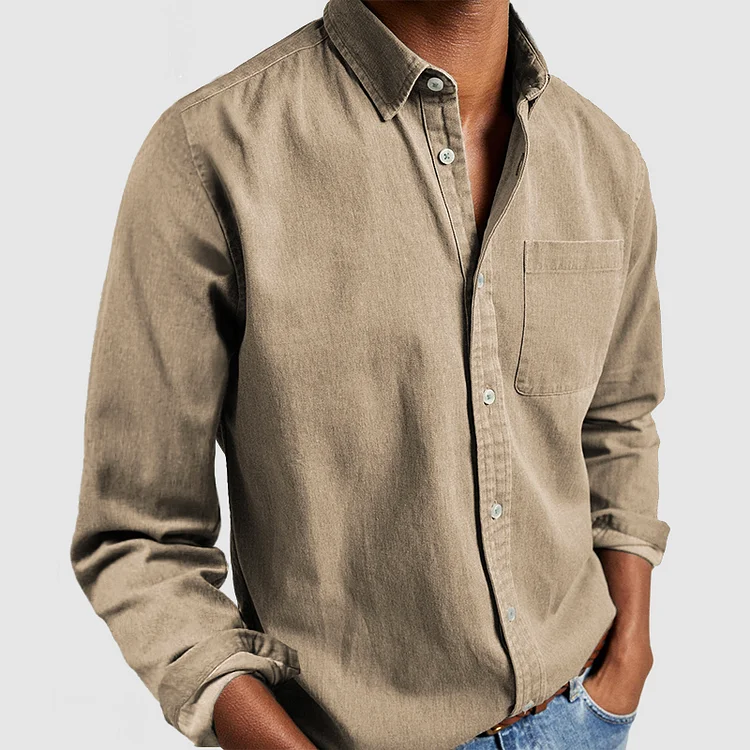 Andrés™ Camisa Casual Hombre