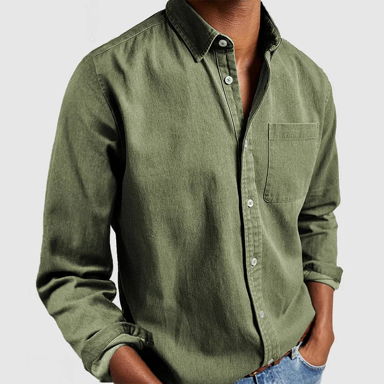 Andrés™ Camisa Casual Hombre