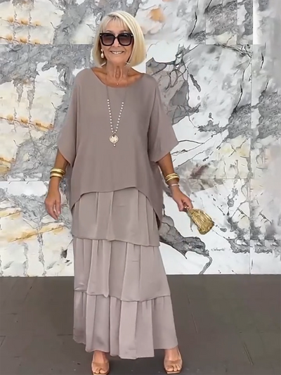 Rocío™ Vestido Trébol Degradé