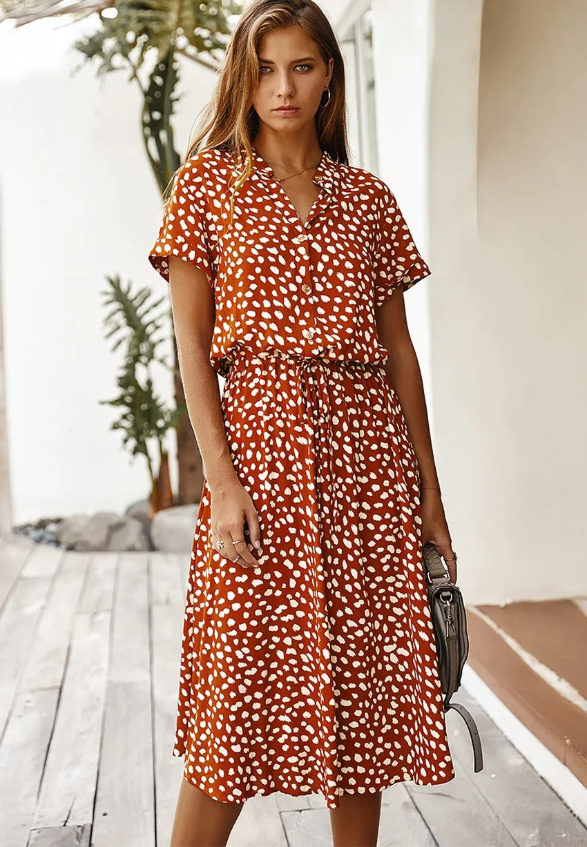 Ilse™ | Zomerse A-lijn jurk